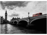 50X70CM AUTOBUSEM BIG BENA OBRAZ POKOJU DREWNINE