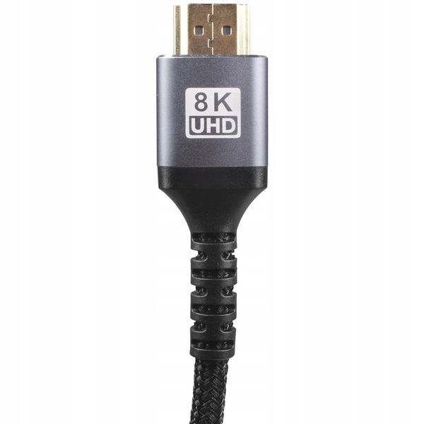 KABEL PRZEWÓD HDMI 2.1 8K ULTRA HIGH SPEED 4K UHD OPLOT 7 METRÓW 7M zdjęcie 2