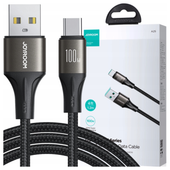kabel joyroom light-speed series s-a25 usb-a / usb-c 100w 1.2m - czarny