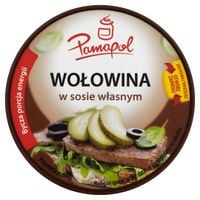Pamapol Wołowina w sosie własnym 300 g