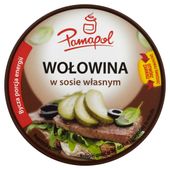 Pamapol Wołowina w sosie własnym 300 g