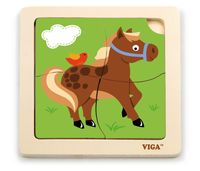 Viga 51312 Puzzle na podkładce - Konik