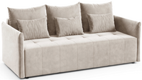 Beżowa Kanapa / Sofa z Funkcją Spania 222x105cm BENN IT - Różne Kolory