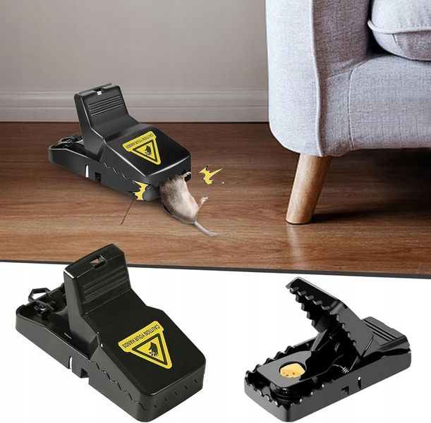 PUŁAPKA NA MYSZY MOCNY ZATRZASK GILOTYNA ZESTAW 6 SZTUK !!!! ŁAPKA NA MYSZY zdjęcie 13