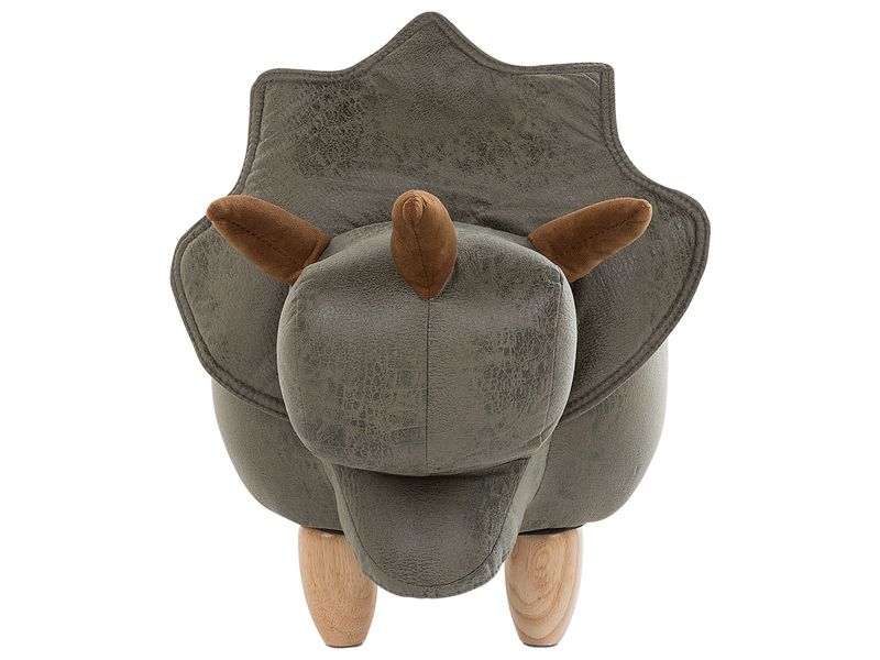 Pufa zwierzak ze schowkiem zielona TRICERATOPS zdjęcie 4