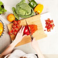 Stalowy NÓŻ SZEFA KUCHNI uniwersalny nóż KUCHENNY 22 cm Silva Starke Pro