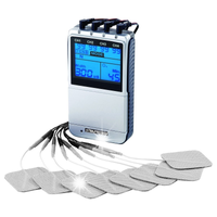 Elektrostymulator TENS EMS mięśni na ból trening masaż 8 elektrod 4 kanały