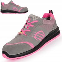 Damskie buty robocze LEKKIE z podnoskiem BHP OCHRONNE sportowe adidasy r.38