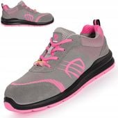 Damskie buty robocze LEKKIE z podnoskiem BHP OCHRONNE sportowe adidasy r.38