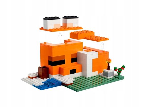 LEGO Minecraft - Siedlisko Lisów (21178) na Arena.pl