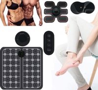 Elektrostymulator mięśni EMS,Elektrostymulacja do ciała stóp Stymulator 3w1