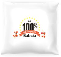 Poduszka Najlepsza Babcia na 100%