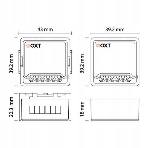 OXT Mini Przekaźnik 1 Obwód Matter WiFi HomeKit Google Home Alexa TUYA na Arena.pl