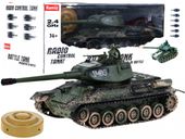 Zdalnie Sterowany Czołg T-34 Dla Dzieci 3+ Strzelający Model Kamuflaż 1:28
