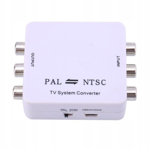MINI KONWERTER DWUKIERUNKOWY PAL NA NTSC 1080P na Arena.pl
