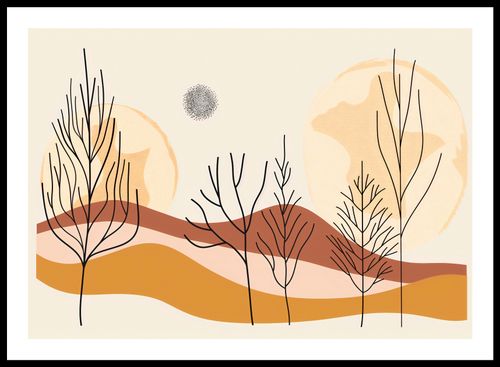 Plakat 66,5x46,5cm Wydarta Pustynia na Arena.pl
