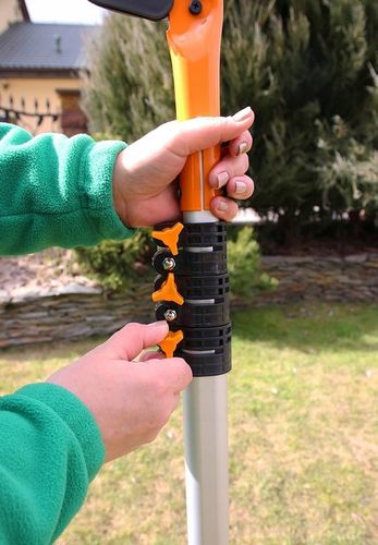 PIŁA DO CIĘCIA GAŁĘZI DREWNA NA WYSIĘGNIKU Z HAKIEM TELESKOPOWA 3M RĘKAWICE na Arena.pl