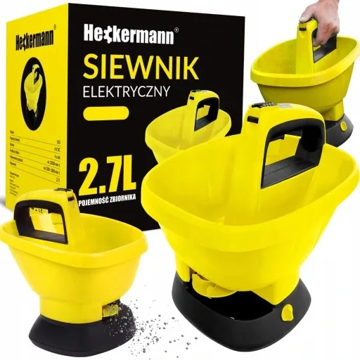 SIEWNIK AUTOMATYCZNY ROZSIEWACZ NASION NAWOZU SOLI zdjęcie 1