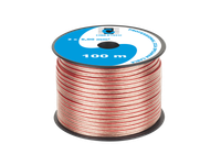 Kabel głośnikowy CCA 100m Cabletech