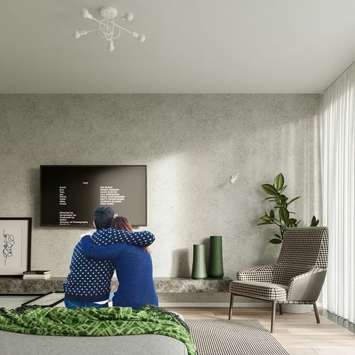 Żyrandol LOOP 5 biały na Arena.pl