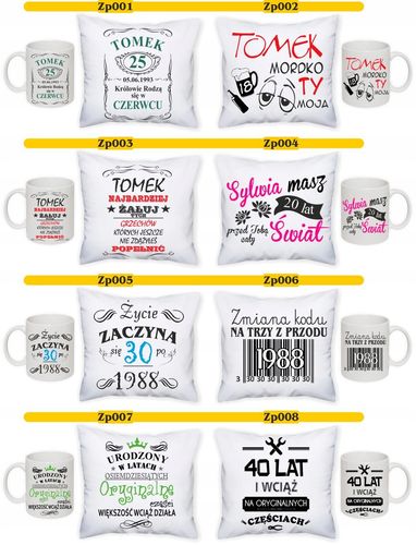 PODUSZKA+KUBEK zestaw prezent Święta Mikołajki na Arena.pl