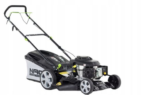 Kosiarka SPALINOWA z NAPĘDEM NAC 196 cm3 3,6 kW 51cm MIELENIE Wyrzut BOCZNY na Arena.pl