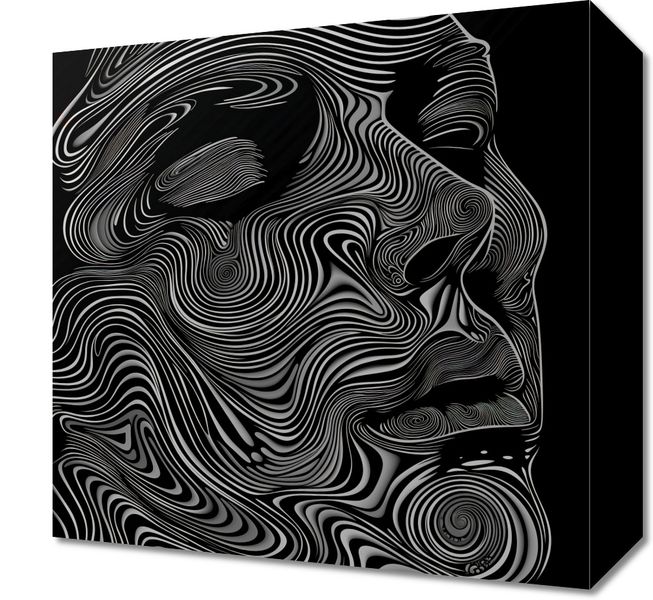 Obraz 30x30cm Rysy i Zarysy zdjęcie 1