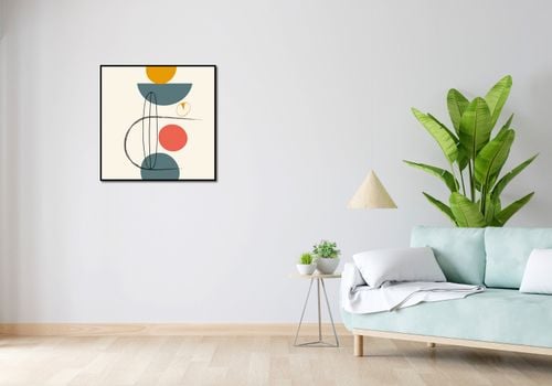 Plakat 70x70cm Równe Kompozycje na Arena.pl