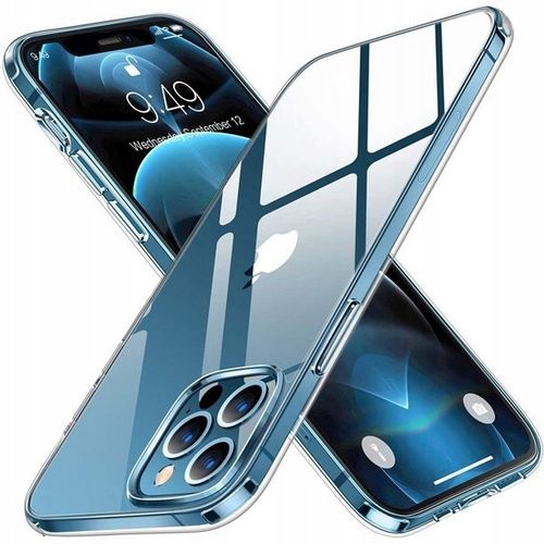 Etui I&G do iPhone 13 PRO | CLEAR Case Przezroczyste MOCNE + 2 x SZKŁO na Arena.pl