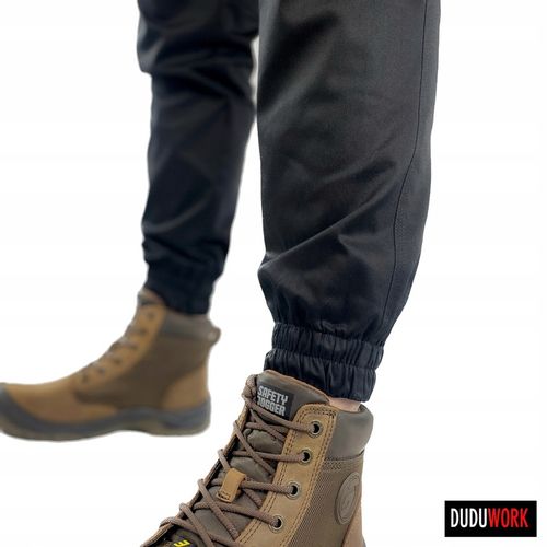 Joggery ROBOCZE BHP DuduWork Czarne Elastyczne 44 na Arena.pl