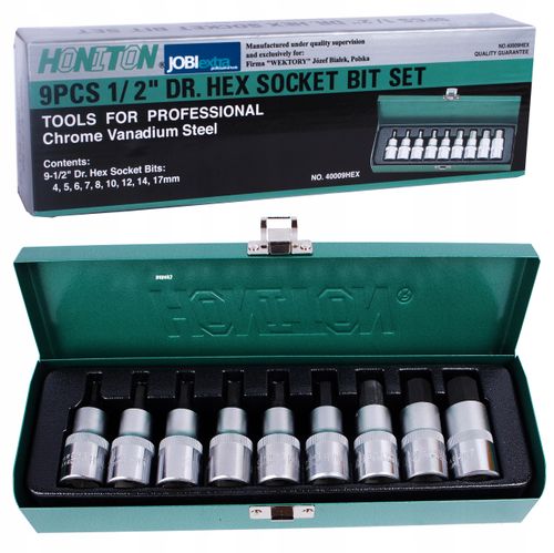 HONITON KLUCZ IMBUS 1/2" 9cz. 4008 HEX na Arena.pl