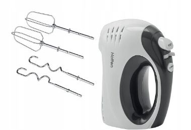 Hoffen mikser ręczny funkcja turbo 5 prędkości haki mieszadła HM-4185 na Arena.pl