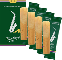 Stroik saksofon altowy alt 2,5 Vandoren JAVA SR2625 ZESTAW 4 szt.