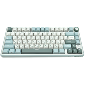 ROYAL KLUDGE R75 Sky Cyan Gaming Keyboard Brown switch
