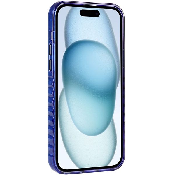 Etui Audi do iPhone 15, iPhone 14, iPhone 13, Niebieski, MagSafe zdjęcie 3