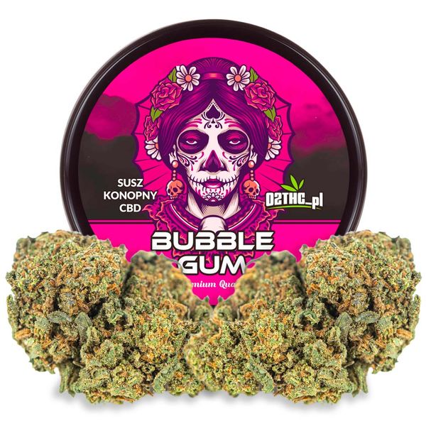 Susz konopny CBD | BUBBLE GUM | 2 g zdjęcie 3