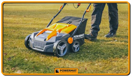 AERATOR WERTYKULATOR ELEKTRYCZNY 38CM 3W1 2550W PM-AEW-2550M na Arena.pl