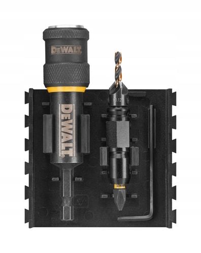DeWALT ZESTAW WIERTEŁ I BITÓW 22cz. "OBRÓĆ I PRACUJ" W KASECIE na Arena.pl