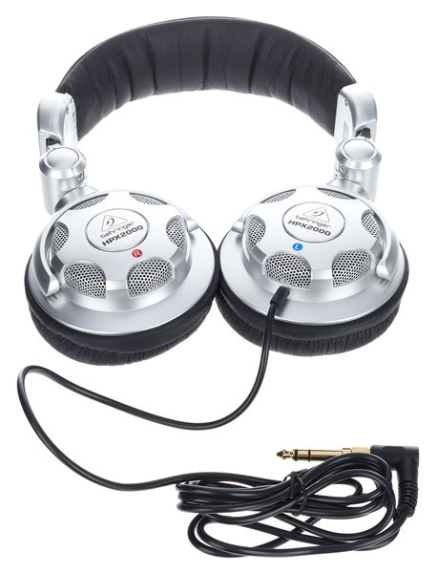 Słuchawki Behringer HPX2000 64 Ohm DJ zdjęcie 5