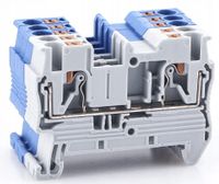 Złączka szynowa ZUG 1 piętrowa PT 2.5 na szynę DIN