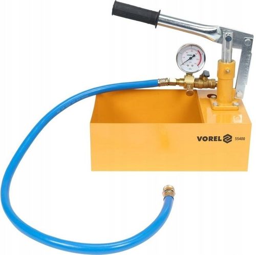 VOREL POMPA RĘCZNA DO PRÓB CIŚNIENIOWYCH TESTOWANIA SZCZELNOŚCI 5L 40 na Arena.pl