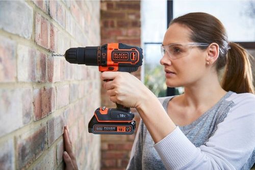 Black Decker Wiertarko wkrętarka udarowa 18V BDCHD18K1B2 2x 2,0Ah 40Nm na Arena.pl
