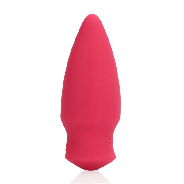 Cone Shaped Bullet Vibrator - Blushing Red zdjęcie 1