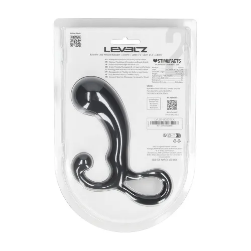 levelz bulb with loop silikonowy masażer strefy l czarny na Arena.pl