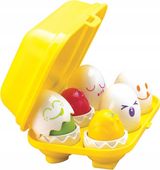 TOMY PISZCZĄCE JAJECZKA 6 jajek w pojemniku do sortowania 501T814