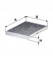 FILTRON K 1423A FILTR, WENTYLACJA PRZESTRZENI PASAŻERSKIEJ