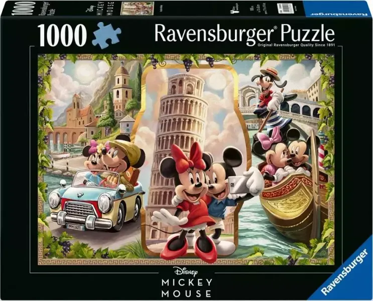 Puzzle 1000 Disney Classics Wakacje Miki i Mini zdjęcie 1