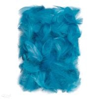 piórka  5-12 cm, 10 g turquoise a'6 2802