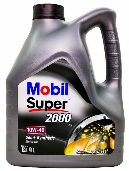 MOBIL SUPER 2000 X1 10W40 4L zdjęcie 5