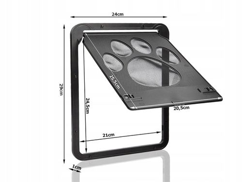 DRZWICZKI DRZWI DLA PSA KOTA WAHADŁOWE PRZEJŚCIE na Arena.pl